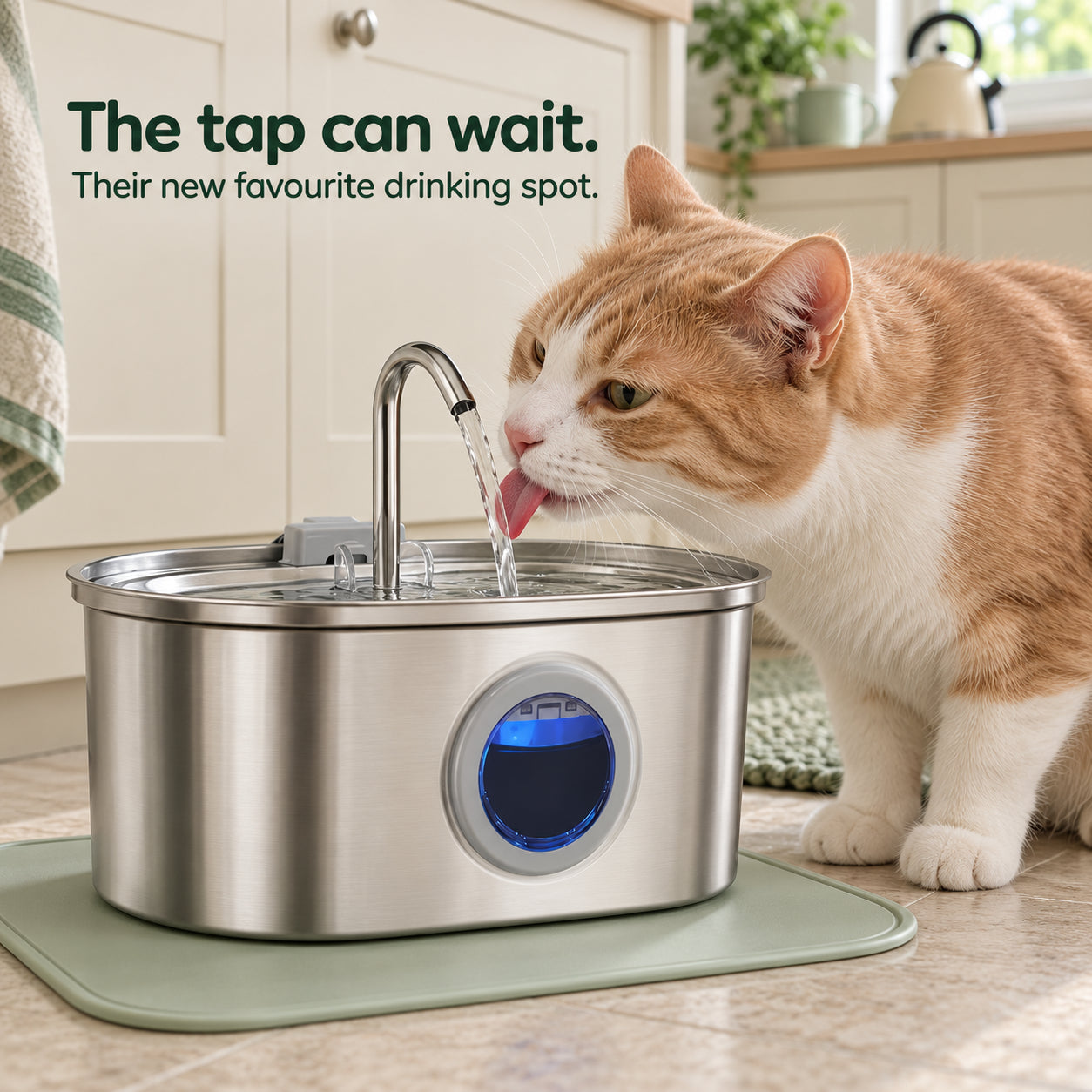 The tap can wait